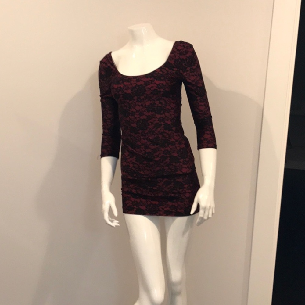 Red & Black Minx Sexy Dress